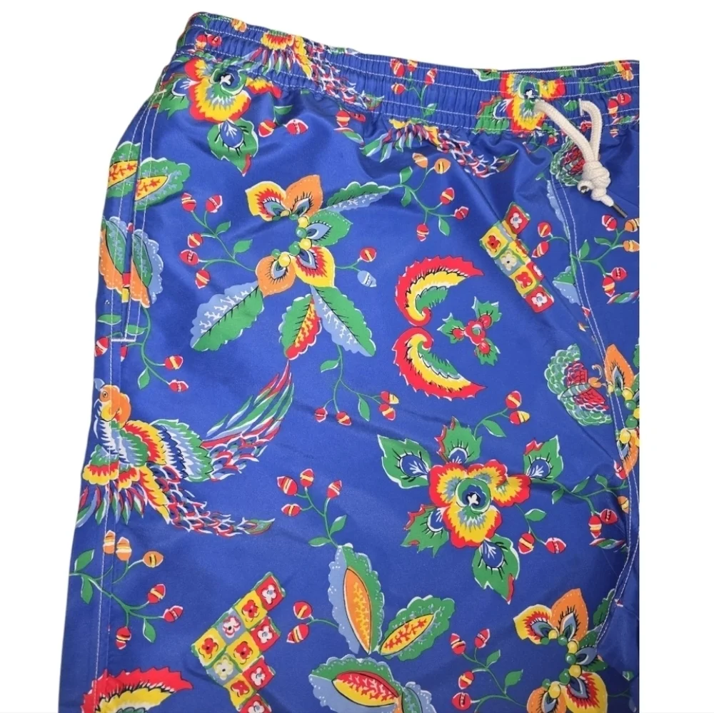 Polo Ralph Lauren Traveller Classic Fit Swimming Trunks 3XLT Mesh Cut Out 7.5